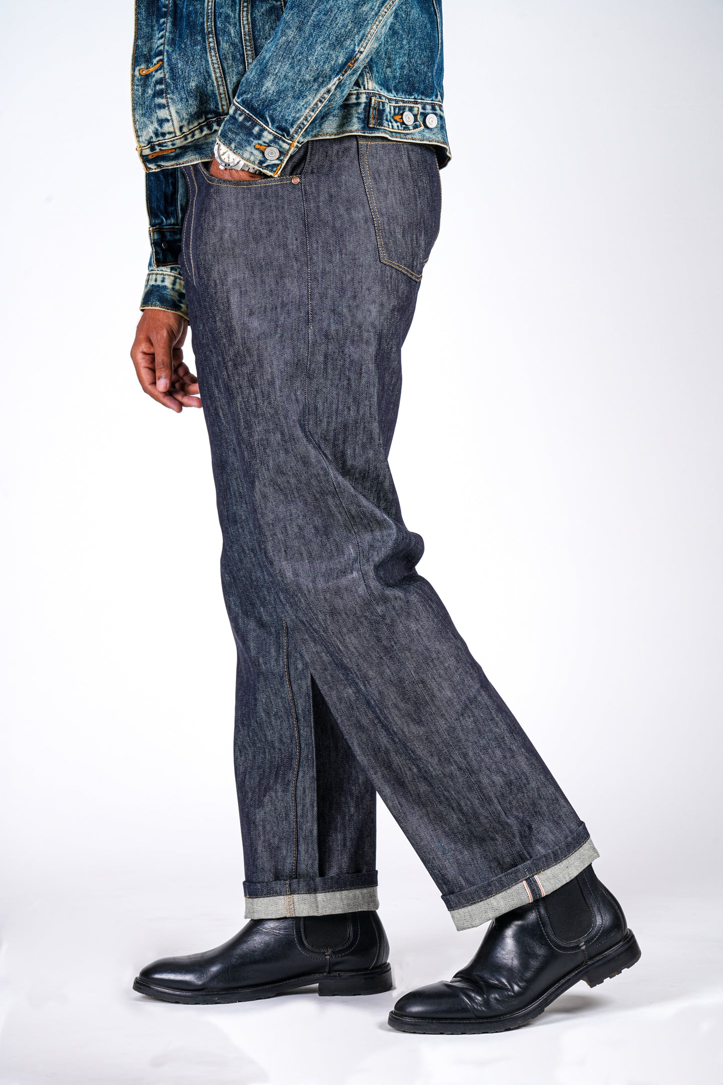11.5 oz Raw Indigo Selvedge Jeans (100% Cotton)